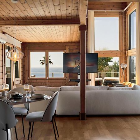 Increible Villa De Madera Con Vistas Al Mar Algeciras Esterno foto